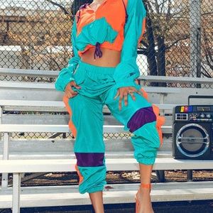 Karl Kani x PLT Sweatsuit (Hoodie AND Pants) Sz 12